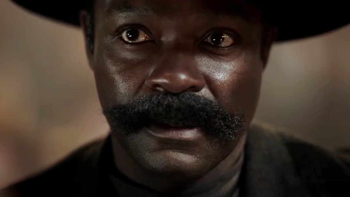 David Oyelowo as Bass Reeves in the Yellowstone 1883 Lawmen spinoff