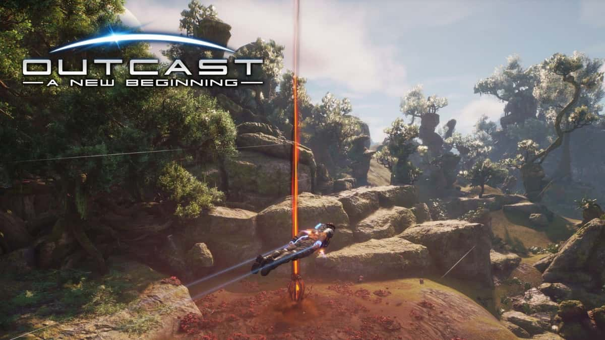 main character flying in outcast a new beginning