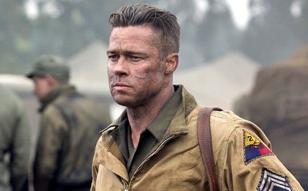 Brad Pitt in Fury