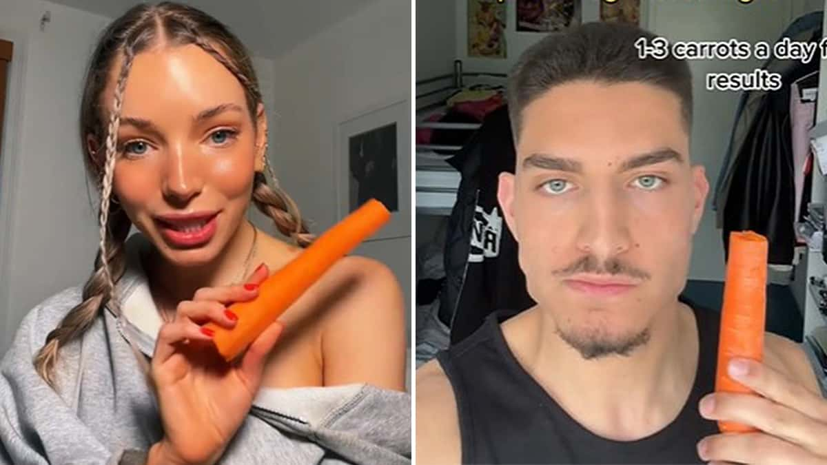 experts-debunk-tiktok-carrot-tanning-hack-viral