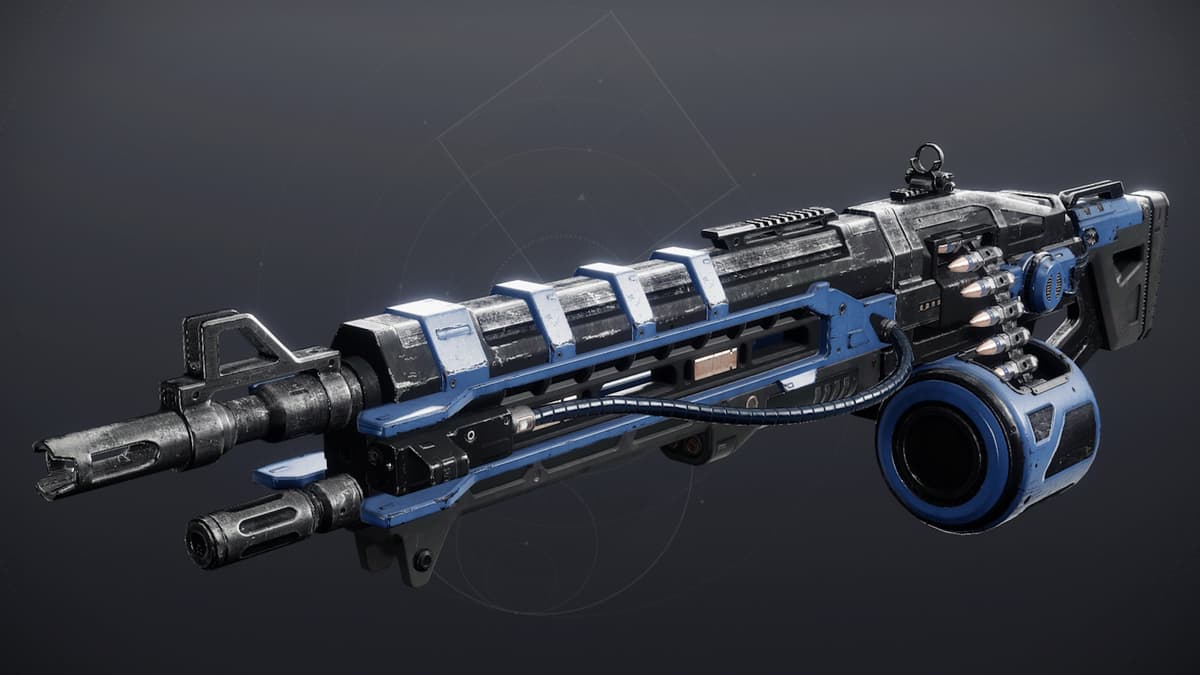 The Thunderlord exotic machine gun in Destiny 2.