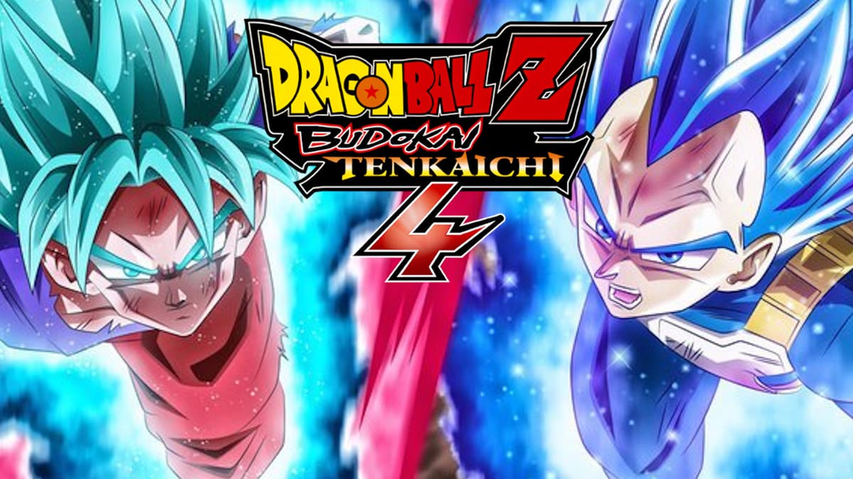 dragon ball Budokai Tenkaichi goku and vegeta ssj blue