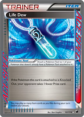 Life Dew Ace Spec Pokemon card