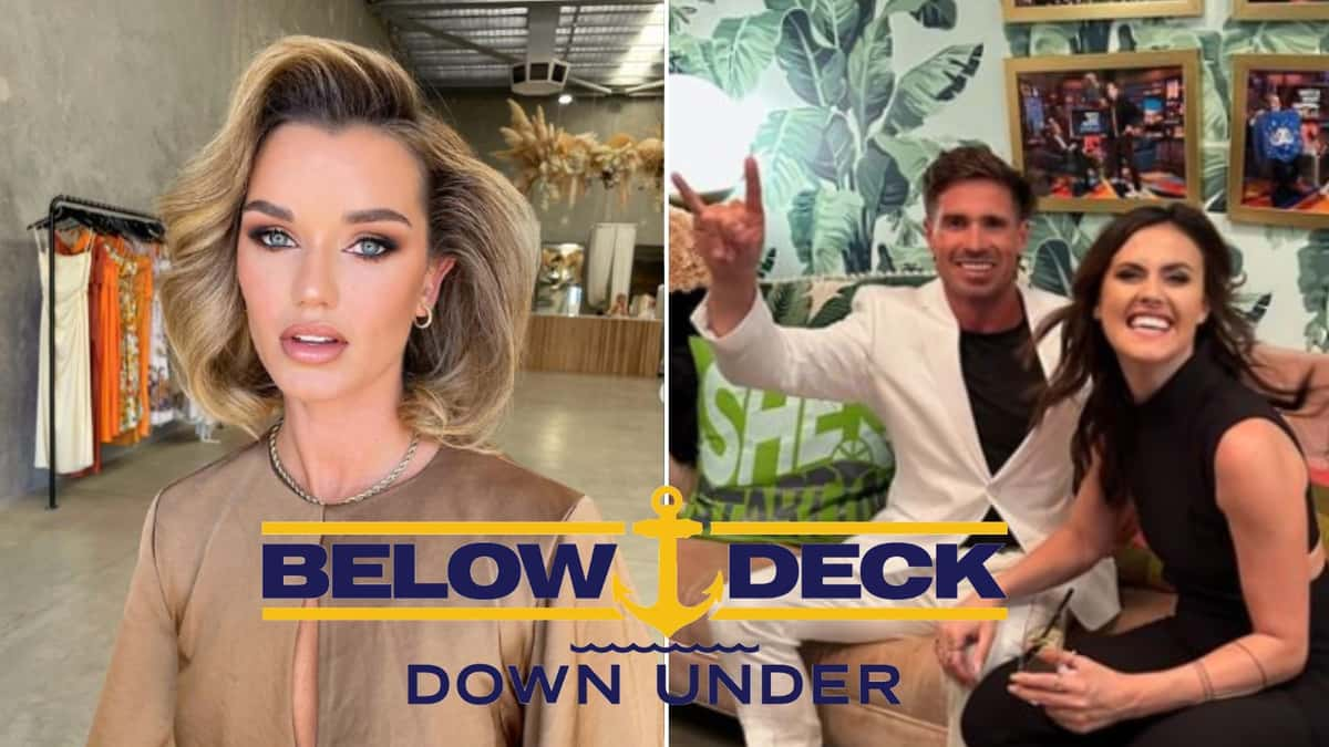 Jaimee, Culver, and Tzarina from Below Deck Down Under