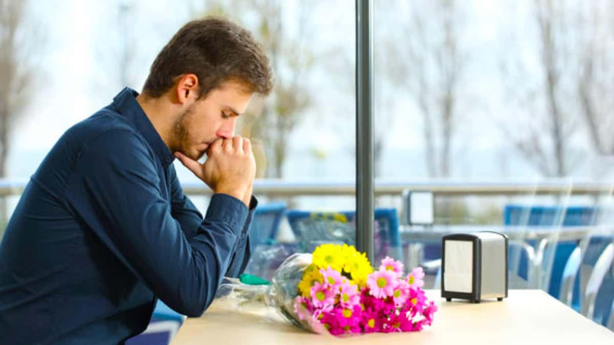 Man stood up on date