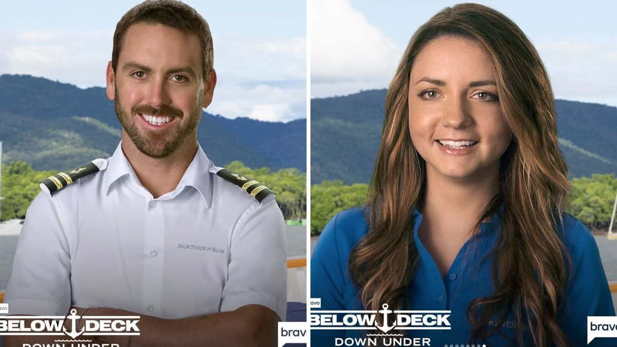 Luke and Laura from Below Deck Down Under season 2