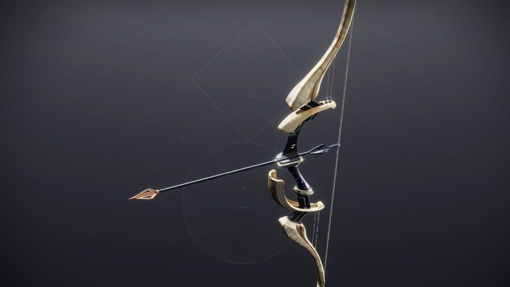 Tyranny of Heaven legendary combat bow in Destiny 2.