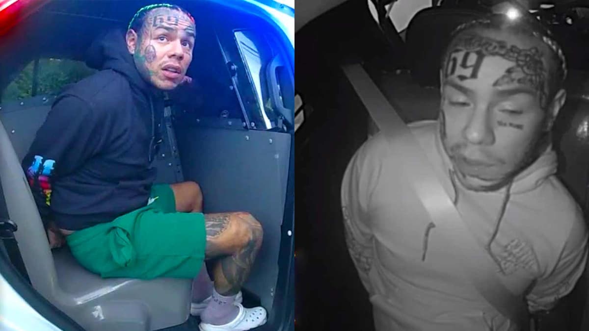 6ix9ine police arrest