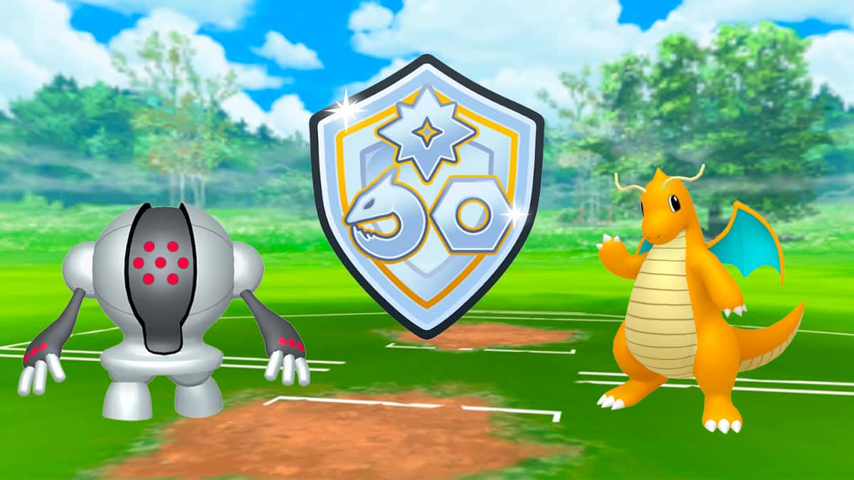 Registeel appearing in the Pokemon GO Fantasy Cup