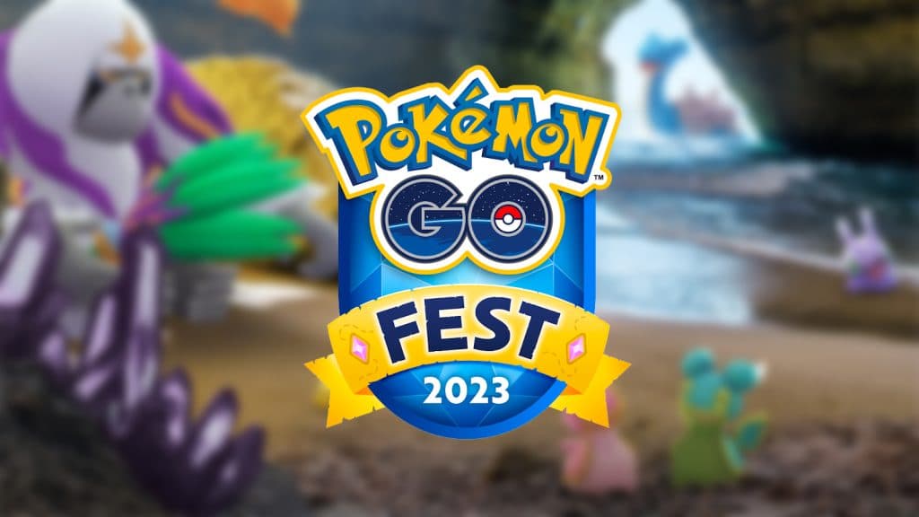 The logo for Pokemon Go Fest 2023 Global