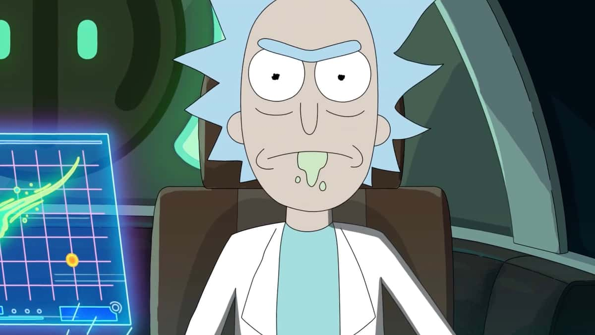 Rick in Rick and Morty Season 7 trailer