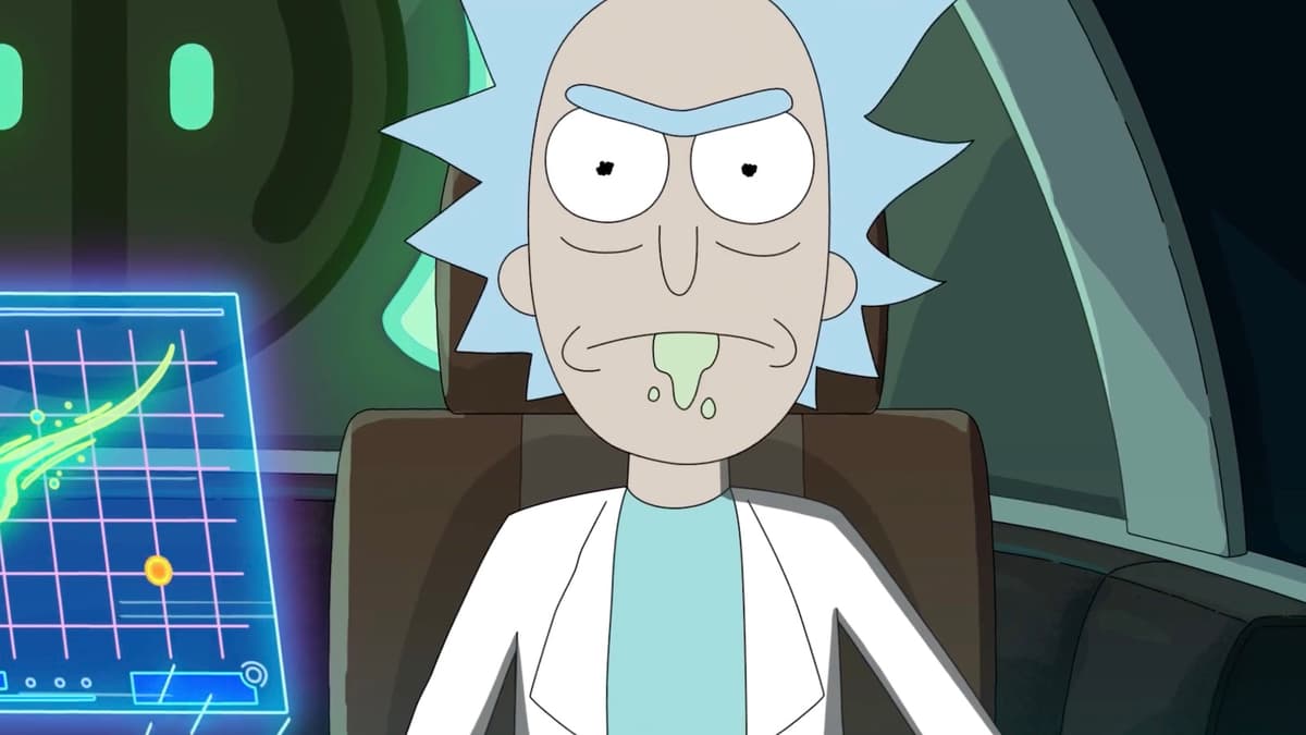 Rick in Rick and Morty Season 7 trailer