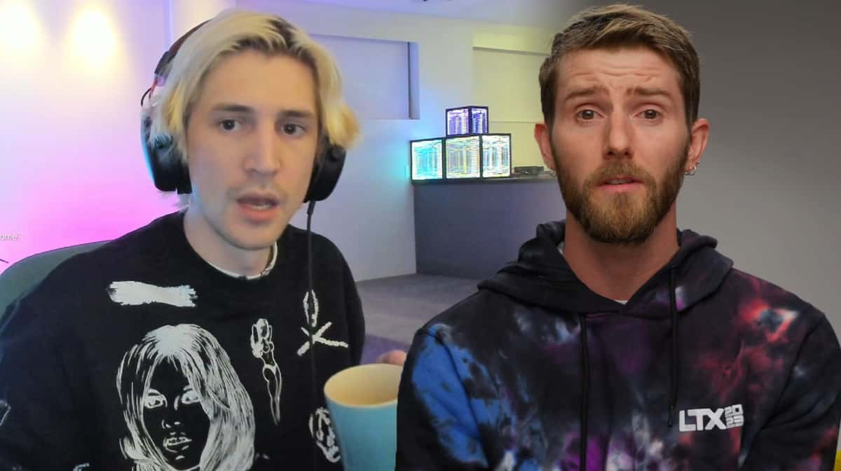 xQc and Linus Sebastian