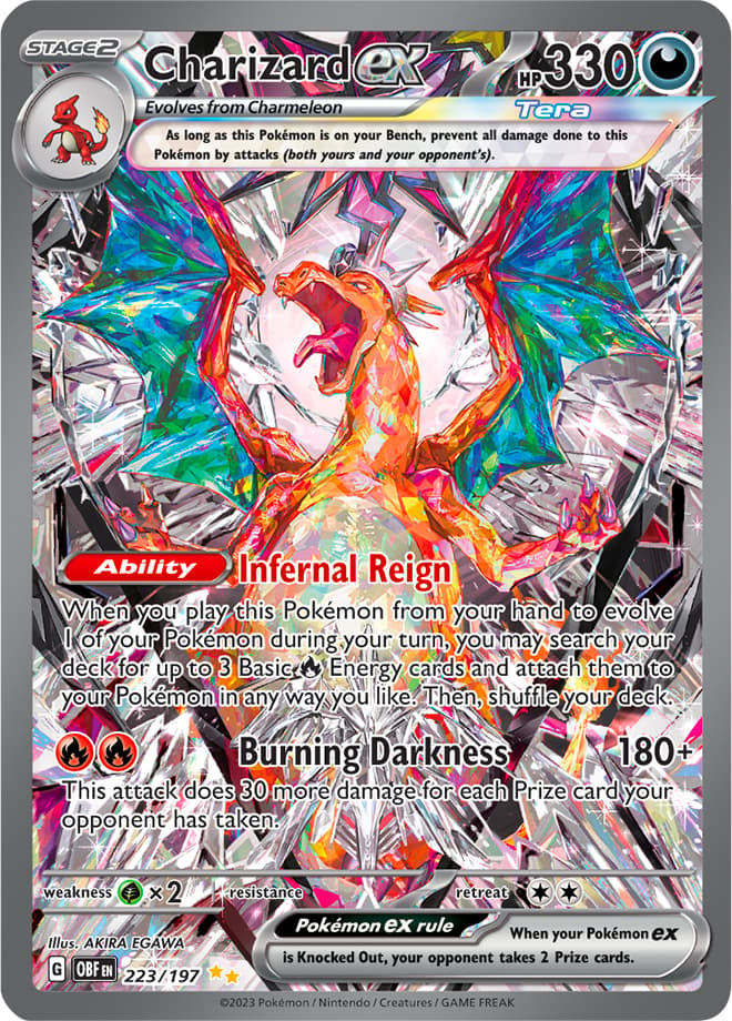 Charizard ex Special Illustration Rare card