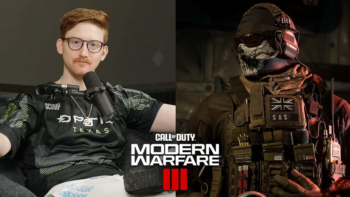 Scump and Operator in Modern Warfare 3 with MW3 red logo