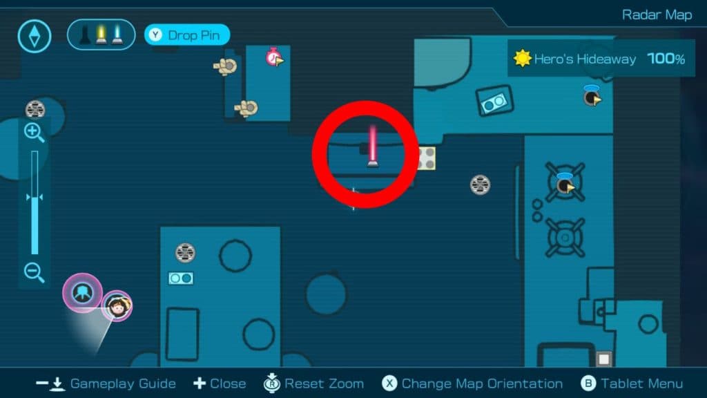 pikmin 4 heros hideaway map