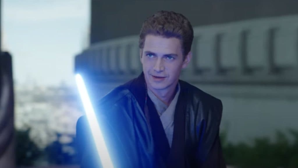 Hayden Christensen as Anakin Skywalker in Obi-Wan Kenobi