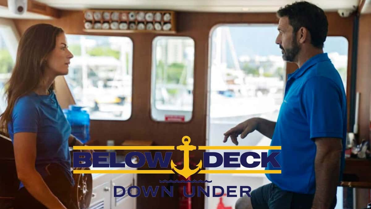 Captain Jason and Aesha Scott from Below Deck Down Under