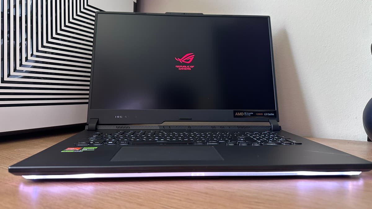 ROG Strix Scar 17 3D on Desk