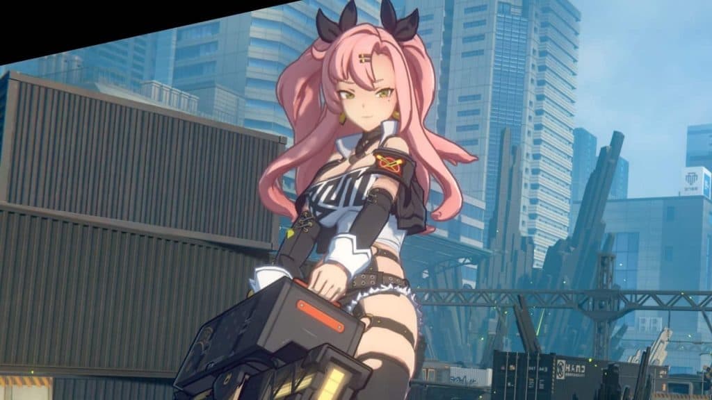 Zenless Zone Zero character with pink hair