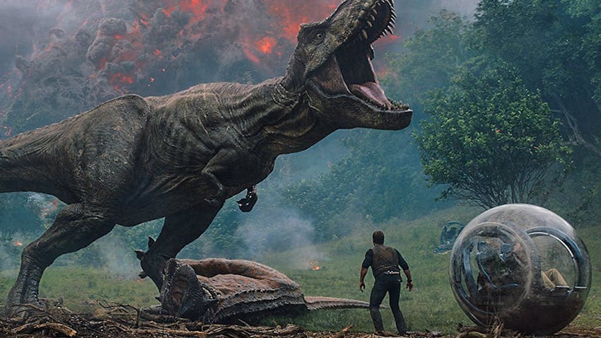 A still from Jurassic World: Fallen Kingdom