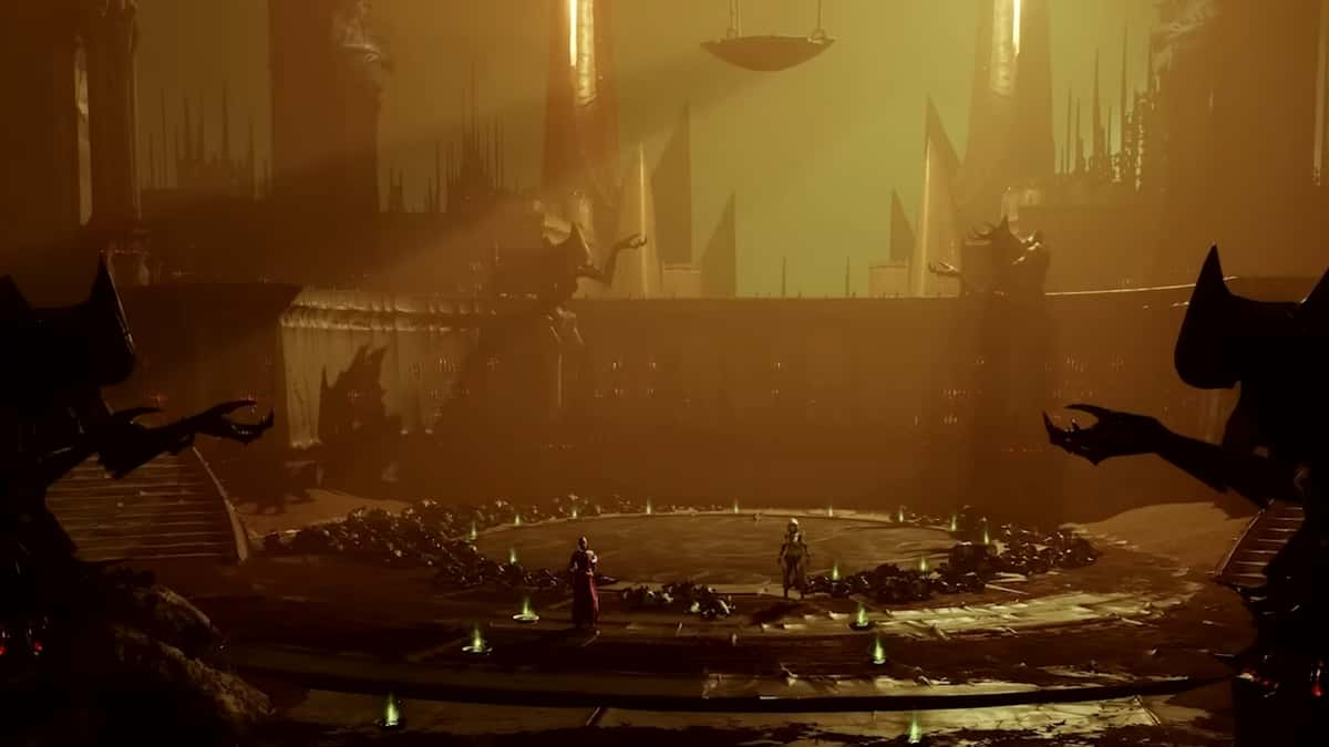 Season of the Witch cinematic cutscene featuring Eris Morn in Destiny 2.