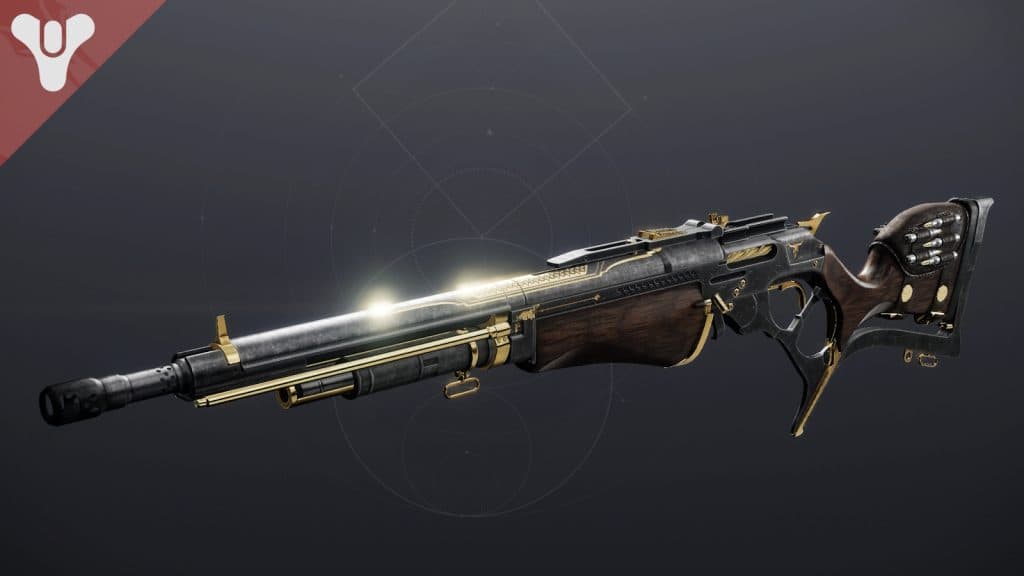 Dead Man's Tale Exotic Scout Rifle in Destiny 2.