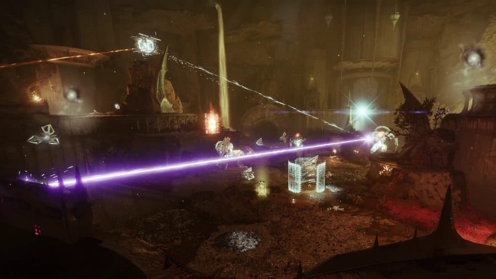 Altars of Summoning seasonal activity in Destiny 2: Vex Encounter.