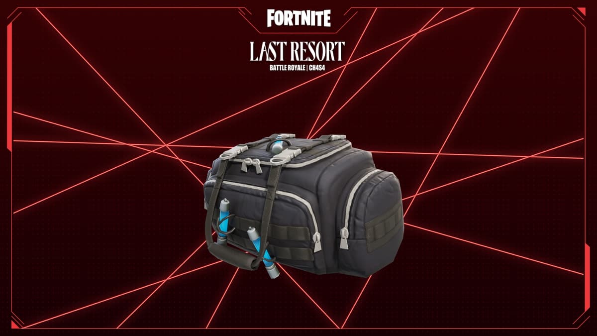 Heist Bag Cover in Fortnite