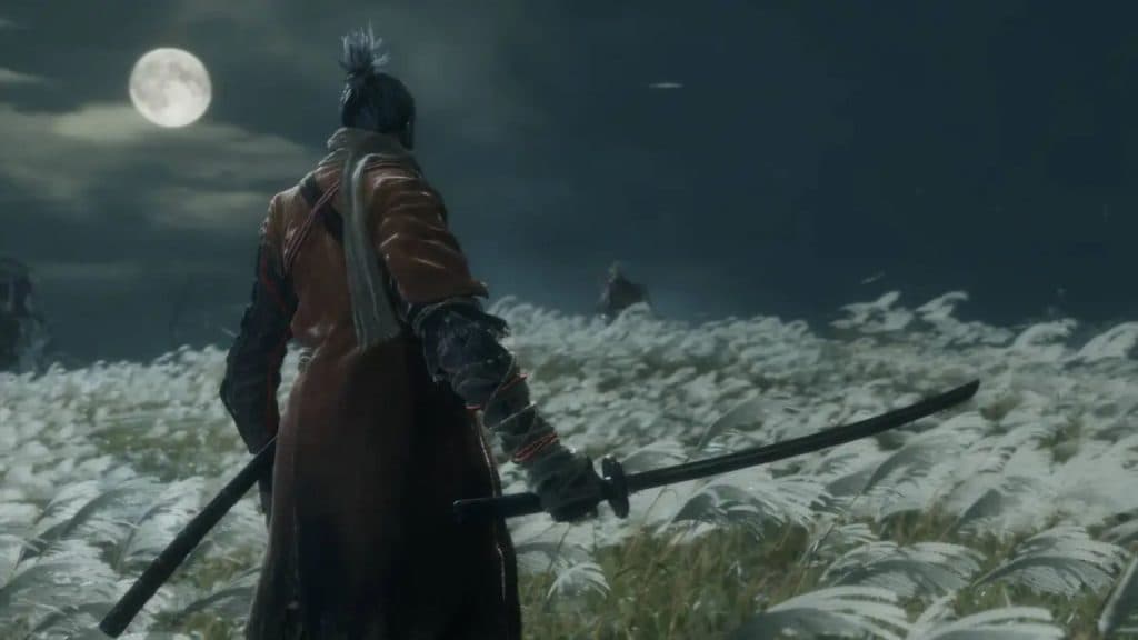 sekiro main character in cut scene