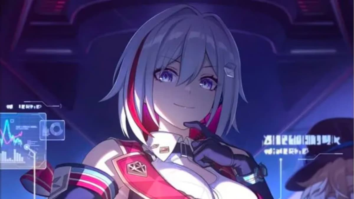 A screenshot of Topaz in Honkai Star Rail