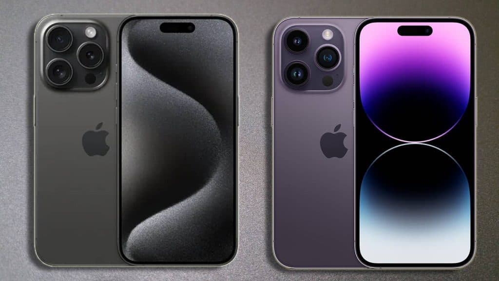 iPhone 15 pro vs iPhone 14 pro