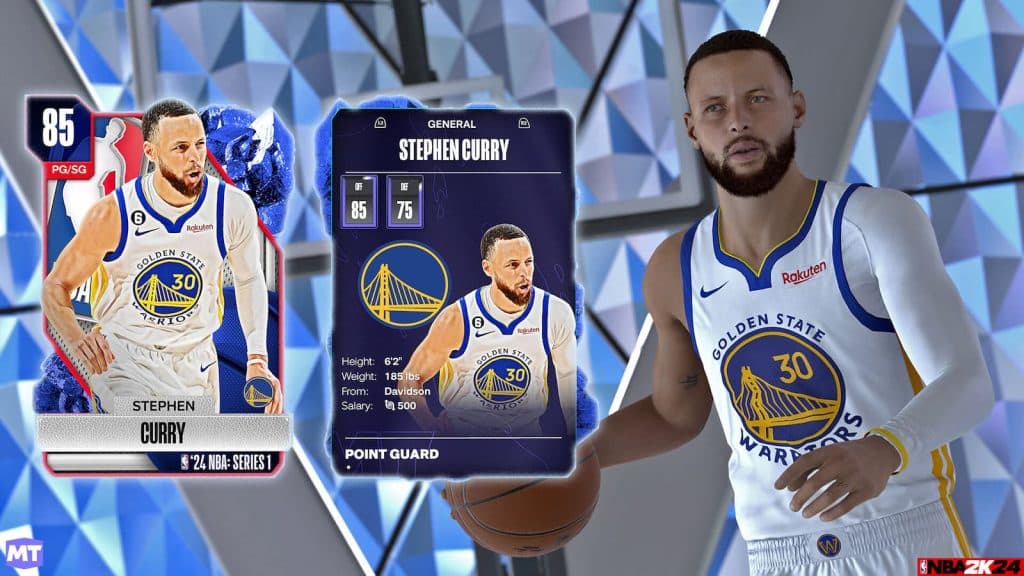 Steph Curry MyTeam in NBA 2K24