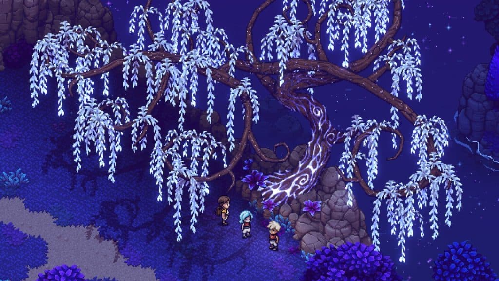 A screenshot from Sea of Stars.