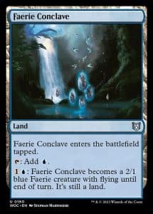 MTG Fae Dominion Decklist - A Faerie Fountain