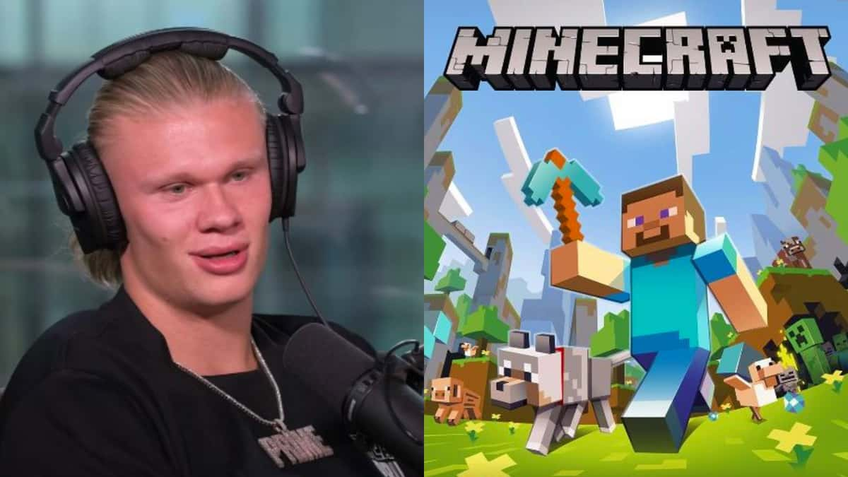 Erling Haaland reveals he loves playing Minecraft - Dexerto