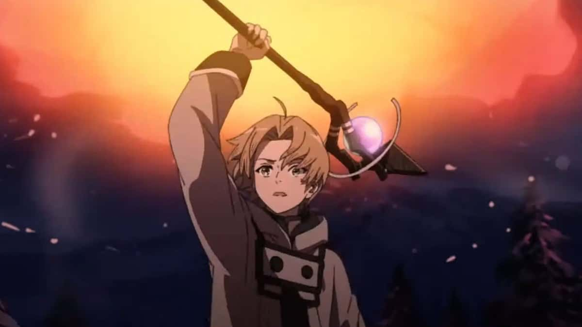 A still from Mushoku tensei