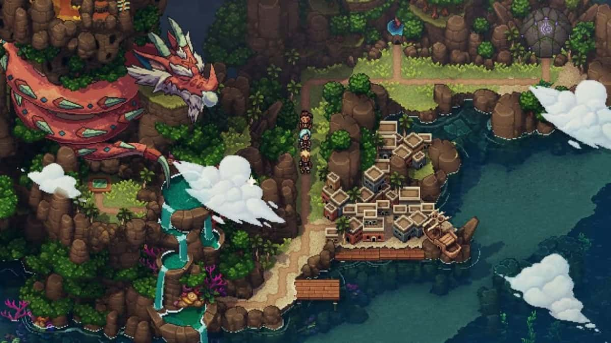 A screenshot from Sea of Stars.