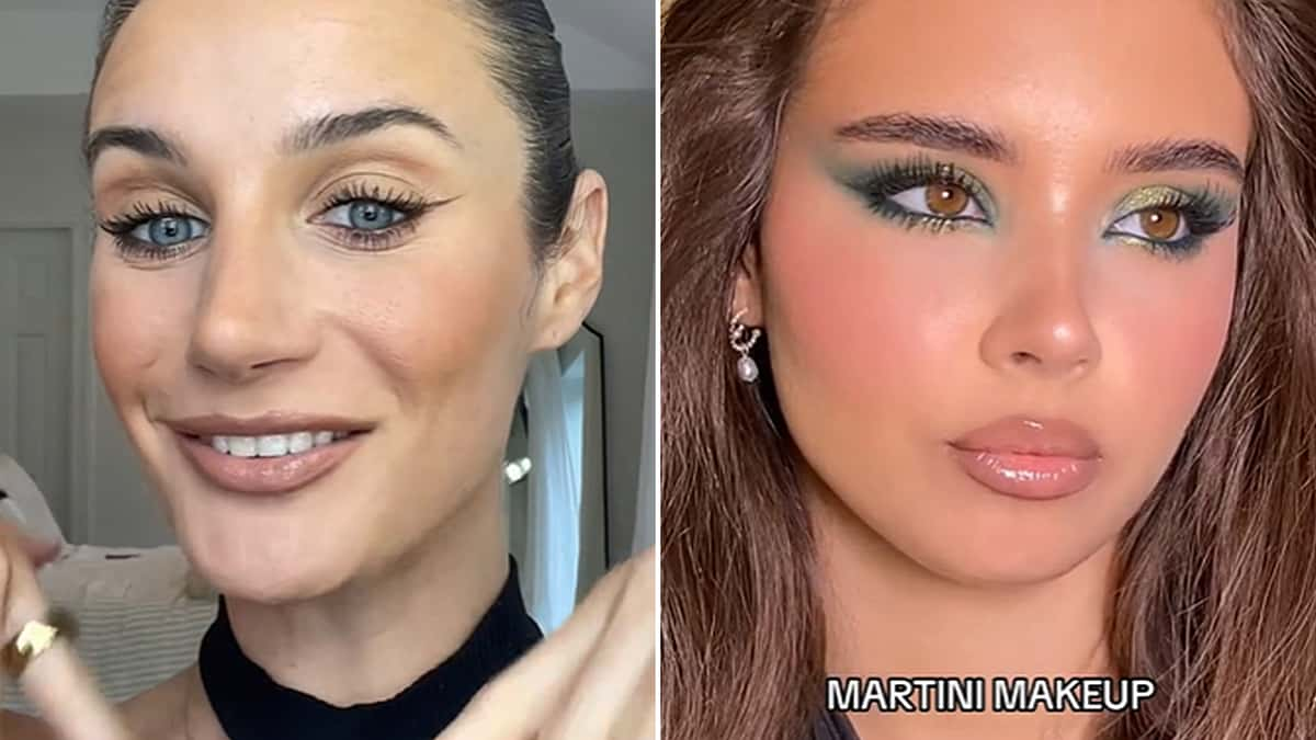 what-is-martini-makeup-tiktok-trend