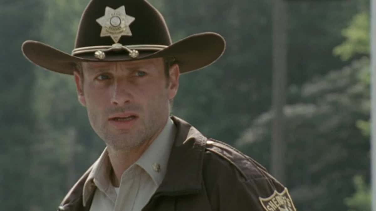 Andrew Lincoln as Rick Grimes in The Walking Dead