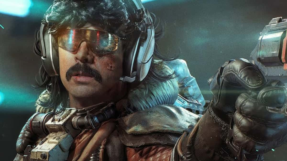 dr disrespect in starfield holding gun