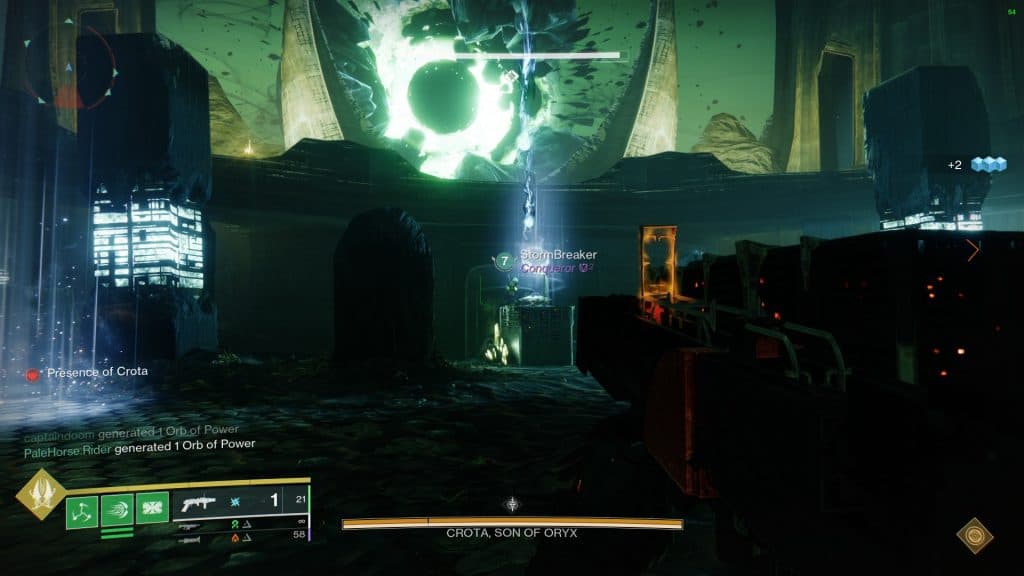 A screenshot from the game Destiny 2