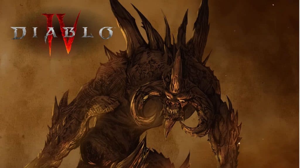 large demon in diablo 4