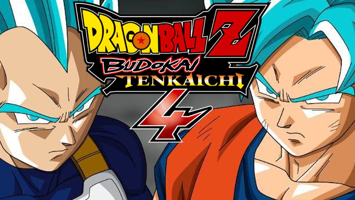 dragon ball z budokai tenkaichi 4 goku and vegeta ssj blue