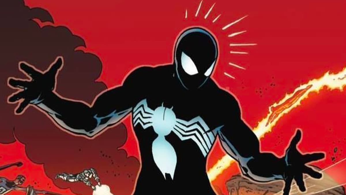 Spider-Man in the Secret Wars comic