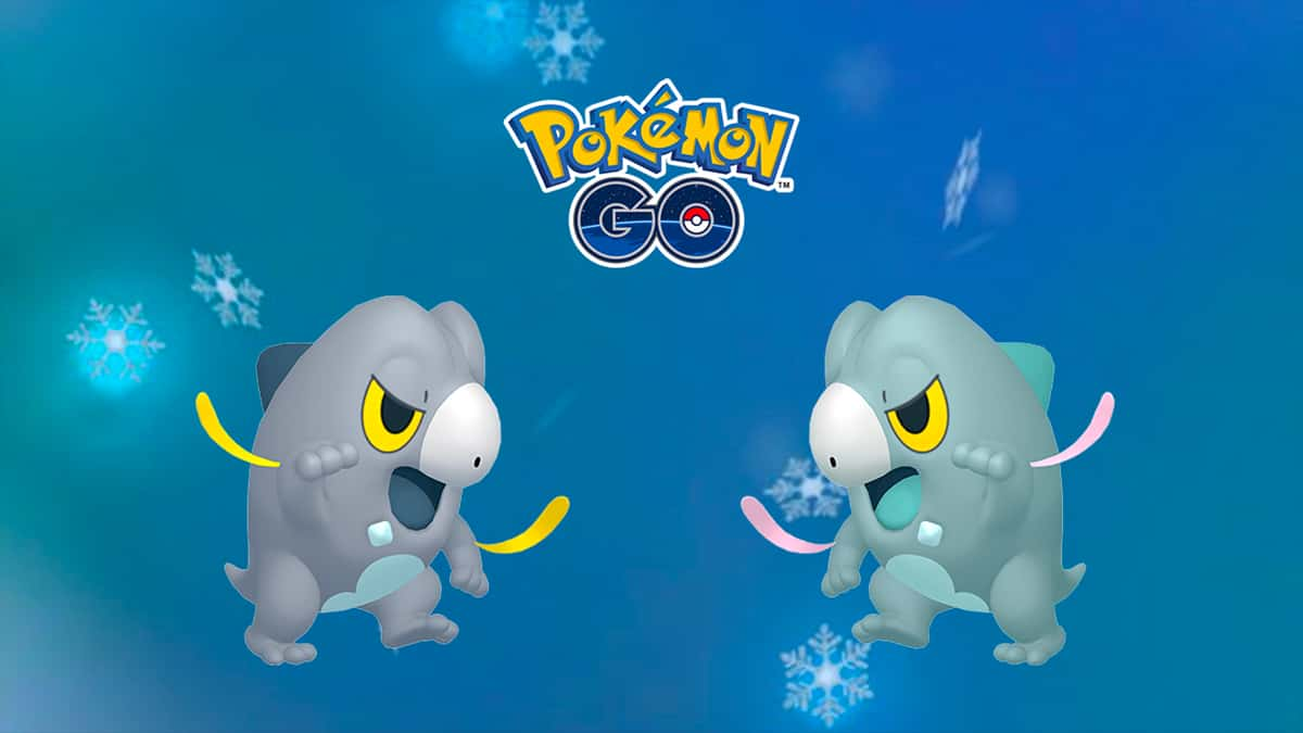 Frigibax and Shiny Frigibax appearing in Pokemon Go