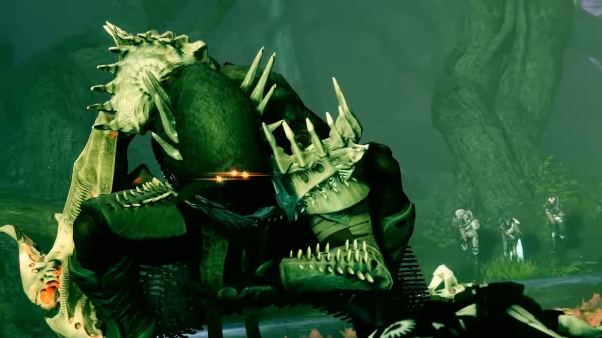 Hive boss enemy from Season 16 in Destiny 2.