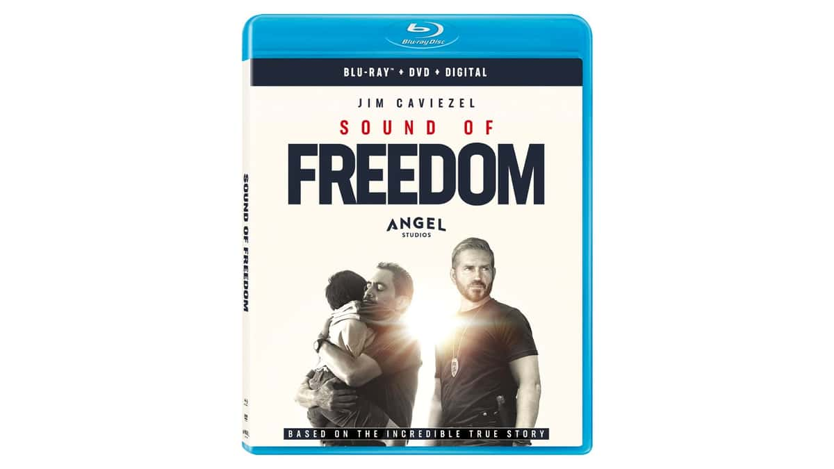 The Blu-ray copy of Sound of Freedom