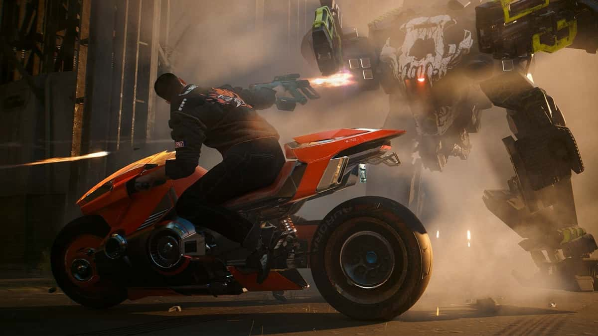 Cyberpunk 2077 Phantom Liberty bike combat