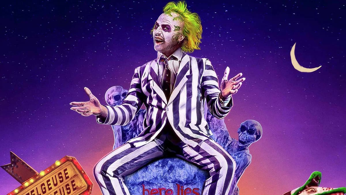 Michael Keaton as Beetlejuice.